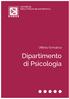 UNIVERSITÀ DEGLI STUDI DI MILANO-BICOCCA. Offerta formativa. Dipartimento di Psicologia