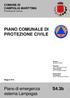 PIANO COMUNALE DI PROTEZIONE CIVILE