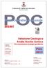 POC GEO2. Relazione Geologica Analisi Rischio Sismico. Documentazione indagini geofisiche. Comune di Castel San Giovanni Provincia di Piacenza