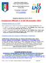 Comunicato Ufficiale n. 12 del 28 novembre 2013