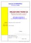 RELAZIONE TECNICA. Comune di MONOPOLI. Provincia di BARI. Rispondenza alle prescrizioni in materia di contenimento del consumo energetico