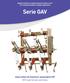 Apparecchiature di media tensione isolate in aria Air-insulated medium voltage equipments. Serie GAV