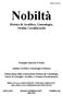 Nobiltà. Rivista di Araldica, Genealogia, Ordini Cavallereschi. Famiglie Storiche d Italia. Istituto Araldico Genealogico Italiano