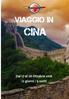 Viaggio in. cina. Dal 17 al 28 Ottobre giorni / 9 notti