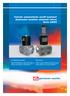 Valvole automatiche on/off modulari Automatic modular solenoid valves Serie AMSV