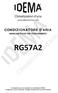 CONDIZIONATORE D ARIA MANUALE D USO DEL TELECOMANDO RG57A2