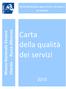 Carta della qualità dei servizi