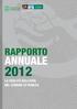Agenzia Regionale per la Prevenzione e Protezione Ambientale del Veneto. RAPPORTO ANNUALE 2012 LA QUALITà DELL ARIA NEL COMUNE DI VENEZIA