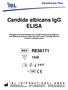 Candida albicans IgG ELISA