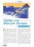 Galileo una sfida per l Europa