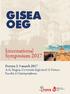 GISEA/OEG International Symposium 2017 FERRARA 2-3 MARZO 2017