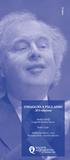 italiano OMAGGIO A PALLADIO XVI edizione András Schiff Cappella Andrea Barca Radu Lupu Schola San Rocco - coro Francesco Erle - maestro del coro