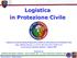 Logistica in Protezione Civile