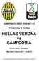 HELLAS VERONA vs SAMPDORIA