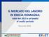 IL MERCATO DEL LAVORO IN EMILIA ROMAGNA: I dati del 2015 e un analisi di medio periodo. Gennaio 2016