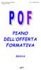 PIANO DELL OFFERTA FORMATIVA