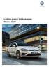 Listino prezzi Volkswagen Nuova Golf