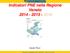 Indicatori PNE nella Regione Veneto