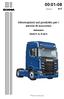 00: Informazioni sul prodotto per i servizi di soccorso. it-it. Autocarro Serie P, G, R ed S. Edizione 1. Scania CV AB 2016, Sweden