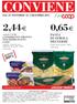 2,44 0,65 30% PASTA DI SEMOLA DELVERDE DAL 24 NOVEMBRE AL 3 DICEMBRE 2014 SCONTO UNICOOP TIRRENO