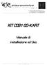 KIT CGS1 GO-KART. Manuale di installazione ed Uso