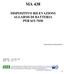 MA 438. DISPOSITIVO RILEVAZIONI ALLARMI DI BATTERIA PER hit-7030