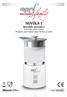 NUVOLA 2. Manuale d Uso. User Manual. Montalatte automatico Automatic Milk Frother Máquina automática para montar la leche