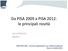 Da PISA 2009 a PISA 2012: le principali novità