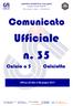 CENTRO SPORTIVO ITALIANO. Comitato provinciale di Macerata. Giocare per credere. Comunicato. Affisso all albo il 08 giugno 2017