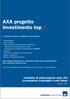 AXA progetto investimento top