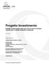 Progetto Investimento