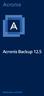 Acronis Backup 12.5 MANUALE UTENTE