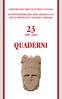 MINISTERO PER I BENI E LE ATTIVITÀ CULTURALI SOPRINTENDENZA PER I BENI ARCHEOLOGICI PER LE PROVINCE DI CAGLIARI E ORISTANO QUADERNI