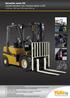 Veracitor serie VX Carrelli elevatori con motoree diesel o GPL kg, kg, kg e kg