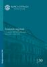 Economie regionali. L'economia dell'emilia-romagna. Bologna novembre Aggiornamento congiunturale