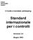 Standard internazionale per i controlli
