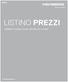 LISTINO PREZZI CARAVAN // CaraOne / CaraOne EDITION [ICE] / CaraTwo