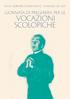 ANNO GIUBILARE CALASANZIANO. 31 MAGGIO DEL 2017 GIORNATA DI PREGHIERA PER LE VOCAZIONI SCOLOPICHE