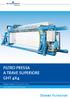 FILTRO PRESSA A TRAVE SUPERIORE GHT 4X4. Diemme Filtration. Products & Services SLUDGE DEWATERING AND PROCESS FILTRATION