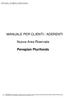 MANUALE PER CLIENTI / ADERENTI. Nuova Area Riservata. Pensplan Plurifonds