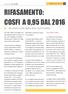 RIFASAMENTO: cosfi a 0,95 dal 2016