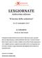 LEXGIORNATE. dodicesima edizione. Il fascino della seduzione settembre 2017 IL CONCERTO. Ore 21.15, Teatro Sociale