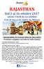 RAJASTHAN Dal 2 al 16 ottobre 2017 GRAN TOUR DI 14 GIORNI Voli di linea Air India da Milano