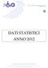 DATI STATISTICI 1) SEZIONE