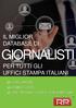 IL MIGLIOR DATABASE DI GIORNALISTI PER TUTTI GLI UFFICI STAMPA ITALIANI