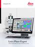 Living up to Life. Leica Phase Expert. Software professionalew per l'analisi di microstrutture a più fasi