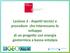 Lezione 2 - Aspetti tecnici e procedure che interessano lo sviluppo di un progetto con energia geotermica a bassa entalpia