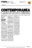 media: Stampa locale Pagina: Readership: CONTEMPORANLA