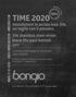 TIME www. bongio.com authentic italian creativity since 1936