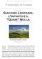 GIACOMO LEOPARDI. L INFINITO E IL QUASI NULLA. Frontiera di Pagine POESIA MODERNA